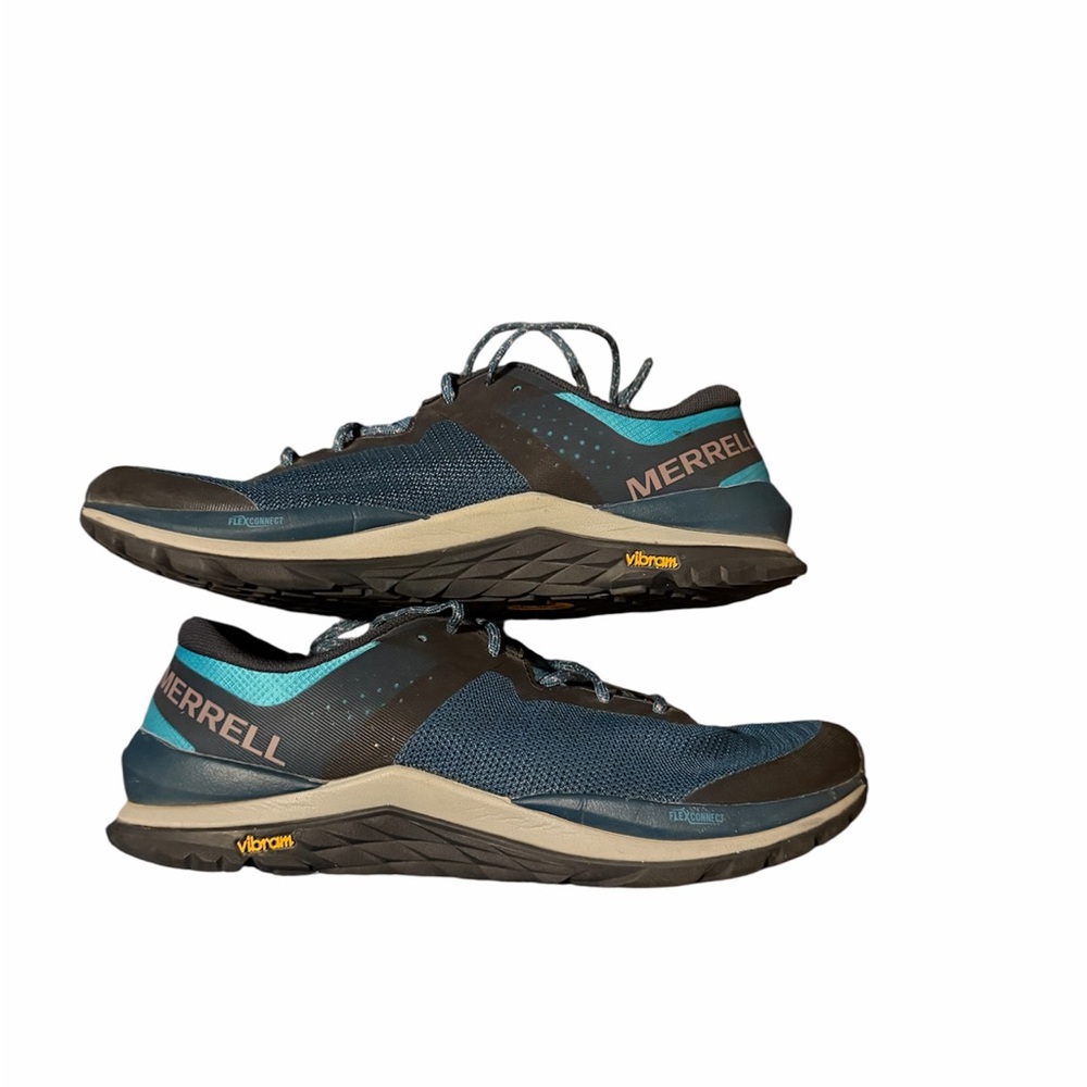 Merrell Blue and Brown Athletic Shoes - Picture 2 of 5